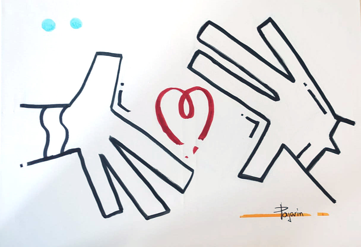 Amistad Lienzo 50x70